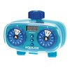 Aqua Joe 2-Zone Electronic Water Timer | Customizable Programs | 2 Connections AJ-ET2Z